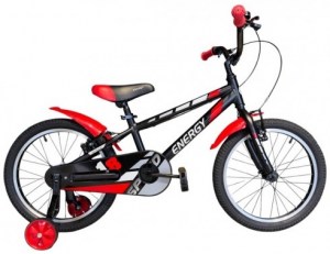 Παιδικό ποδήλατο 14" Energy Alloy SPEED V-Brake - Black Matt